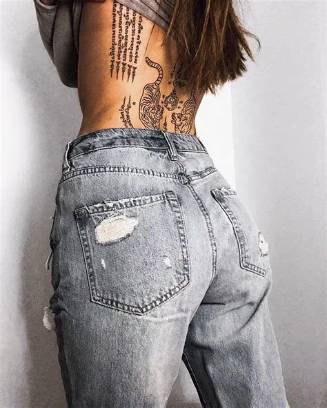 tatuajes en toda la espalda para mujeres|Las 19 mejores ideas de tatuajes en la espalda para。